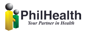PhilHealth Logo - Two men in arms
