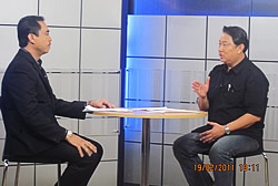 PhilHealth Chief Graces Net 25 News Program