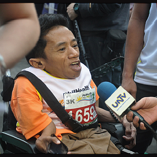 PWDs in Batangas support PhilHealth Run