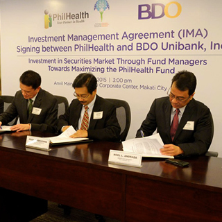 PhilHealth Taps BDO Unibank Inc. <br>as Local Fund Manager