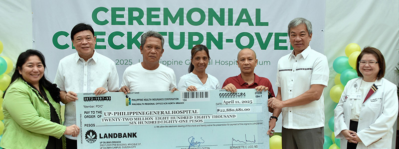 PGH Receives Php 22.8 Million from PhilHealth for Heart Attack Patients